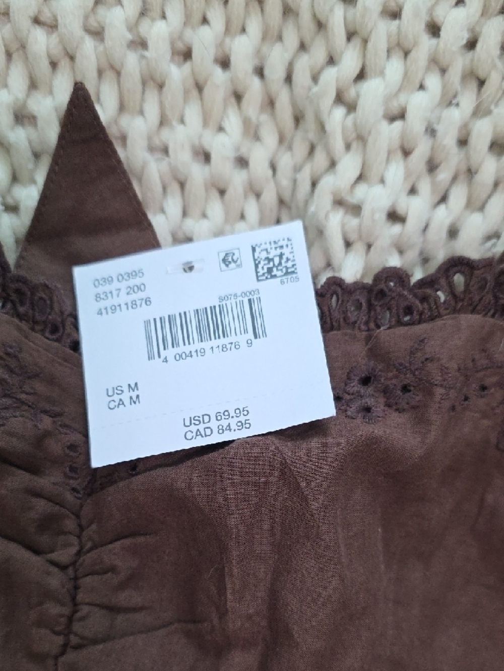 American Eagle Outfitters Brown Midi Dress - Picture 3 of 5